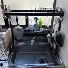 取引中【美品】シンク上の食器乾燥ラックの画像