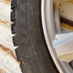 ホンダ　早い者勝ち　S660用スタッドレスタイヤセット　BS VRX の画像