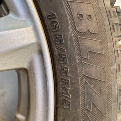 ホンダ　早い者勝ち　S660用スタッドレスタイヤセット　BS VRX の画像