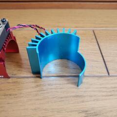 ラジコン　RC WORLD　ヒートシンク冷却フィン(電動ファン付き)　タミヤ　ヨコモ　京商　マブチモーター　ブラシレスモーター　ブラシモーター　冷却　ドリフト車両　YOKOMO KYOSHO 田宮の画像