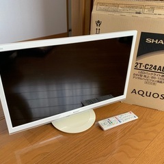 SHARP AQUOS 2T-C24AD-W