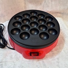 【動作確認済み・箱あり】電気たこ焼き器　18穴　タコパの画像