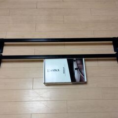 値下げしました【ルーフボックス＆ステー＆フック】innoリッジトランク240の画像