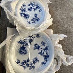 Adam &Eve(たち吉)大皿中皿セット