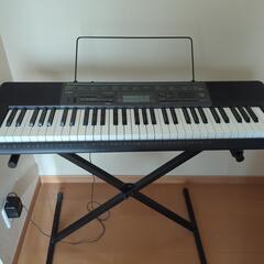 カシオ　キーボード　スタンド付き