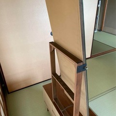 化粧台　ヴィンテージ　古家具の画像