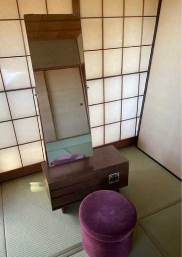 化粧台　ヴィンテージ　古家具