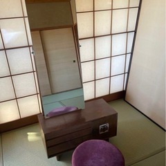 化粧台　ヴィンテージ　古家具