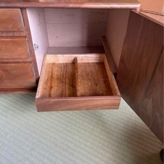 化粧台　ヴィンテージ　古家具の画像