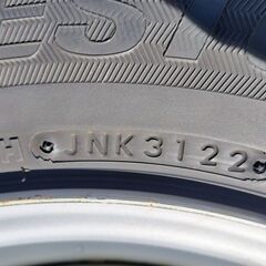 【中古】BSスタットレス　マルチホイール　22年31週製　165...