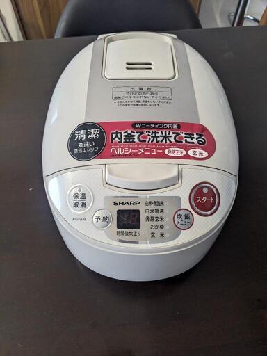 炊飯器　5.5合　シャープ