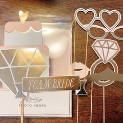 ウェディング 結婚式用 フォトプロップス 洋風