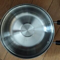 【商談中】新品 両手鍋の画像
