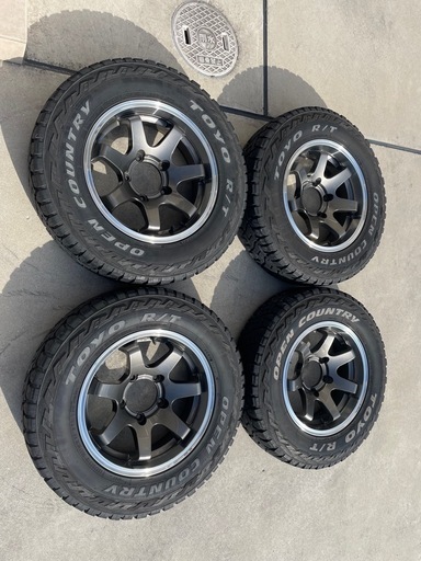 ジムニー履いてたコンケーブホイール16inch