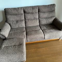 3人掛けソファ　オートマン付の画像