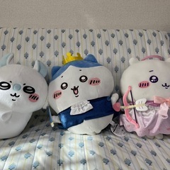 お話中 ちいかわ ぬいぐるみ3つ