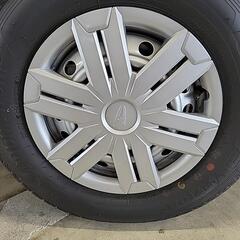 新車外し　ダイハツ純正アトレー　ハイゼットホイールキャップ4枚