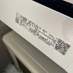 【ジモティー割】6~8畳/ TOSHIBA 2022年製/エアコン RAS-J221RBKの画像