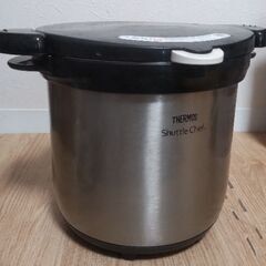 サーモス真空保温調理器シャトルシェフ（4.5l）クリアステンレスの画像