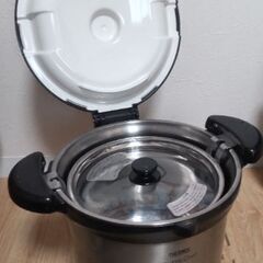 サーモス真空保温調理器シャトルシェフ（4.5l）クリアステンレスの画像