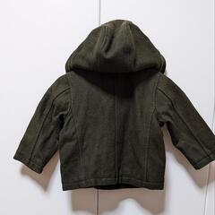 BLUEU AZUR ベビー ダブルブレスト コート 80cmの画像