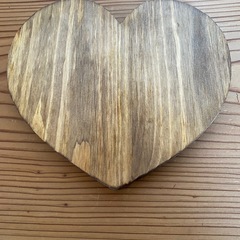 一枚板　♡ハート♡の画像