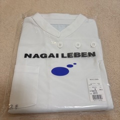 【白衣　ケーシー】女子横掛半袖　US72 Mサイズ