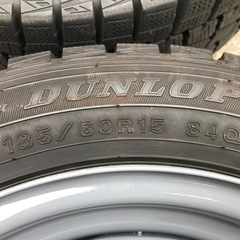 DUNLOPスタッドレスタイヤ　15インチの画像