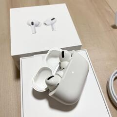 [Apple純正品] Apple AirPods Pro 第1世代 本体 箱付きの画像