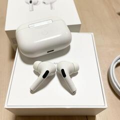 [Apple純正品] Apple AirPods Pro 第1世代 本体 箱付きの画像