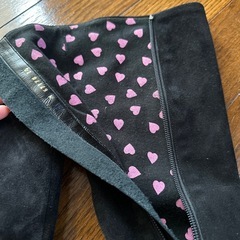 DIANA ベロアロングブーツ　24cmの画像