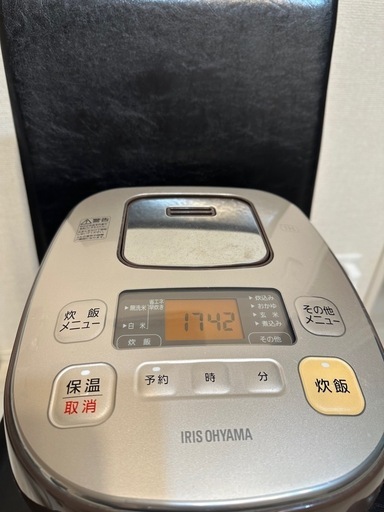再掲　アイリスオーヤマ　IHジャー炊飯器