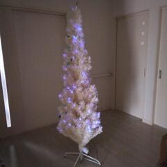 お取引き者、決まりました！ホワイトクリスマスツリー　イルミネーシ...
