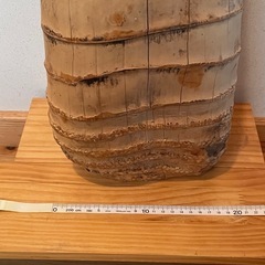 伝統工芸　工芸美術　茶道 ＊竹花入　掛花入　花飾 　一重切花入　花立＊天然素材　竹根　竹節＊茶道具　花道具 　古物　古道具　古美術　 の画像