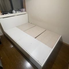 定価5万　ニトリ　ダブルサイズ　ベットフレーム　の画像