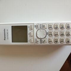 電話　子機　KX-FKD401-W