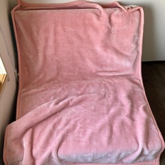 京都西川 毛布(ピンク)の画像