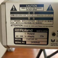 ROLAND Fantom X6 シンセサイザー　61鍵 （ソフトケース付）の画像