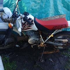 受け渡し決まりましたXR100R?部品取り