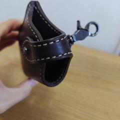 レザー　GENUINE BRIDLE LEATHER　小物入れの画像