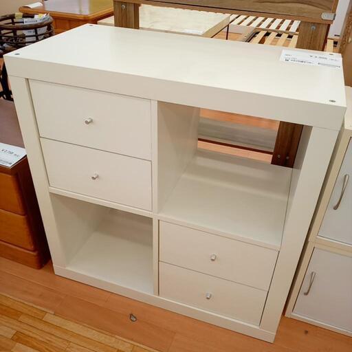 ★ジモティ割あり★ シェルフ　ホワイト　クリーニング済　YJ4538