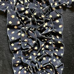 【新品未使用】洋服　シャツ①ネイビー（レディース）【値下げ1,000円】の画像