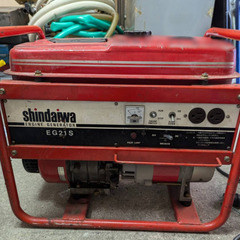 新ダイワ 発電機 EG21S 動作確認済 shindaiwa