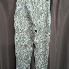 花柄レギンスパンツ　Lの画像