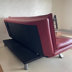 革製ソファベットの画像