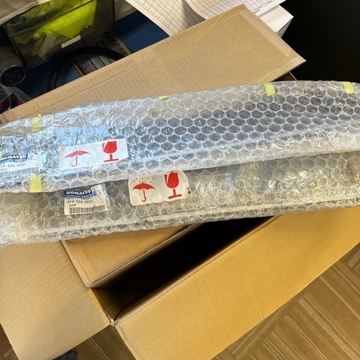 コマツ用ドアバイザー