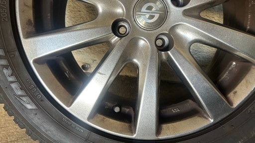 205/55/16 スタッドレス Sparco プジョー307
