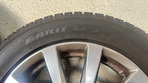 205/55/16 スタッドレス Sparco プジョー307