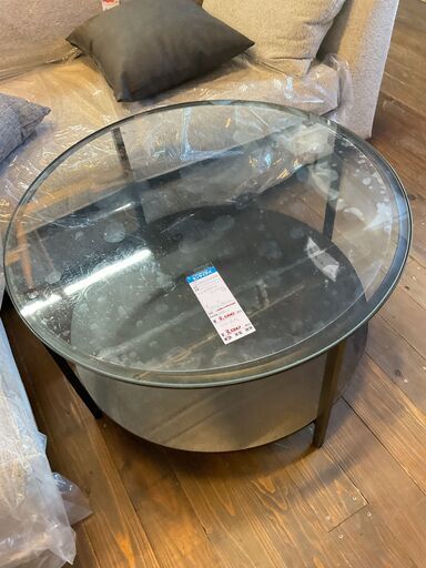 IKEA　ヴィットショー　コーヒーテーブル　ブラックブラウン