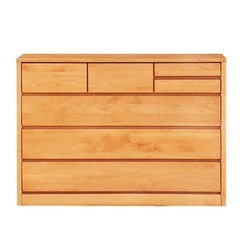 大川家具 ローチェスト サンコウ ティアラ 120-4NA